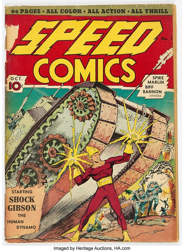 Speed Comics #1 (Harvey, 1939)
