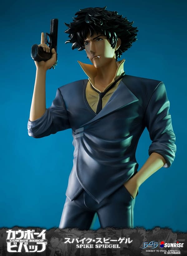 First 4 Figures Introduces Spike Spiegel Figure from New Cowboy Bebop Line