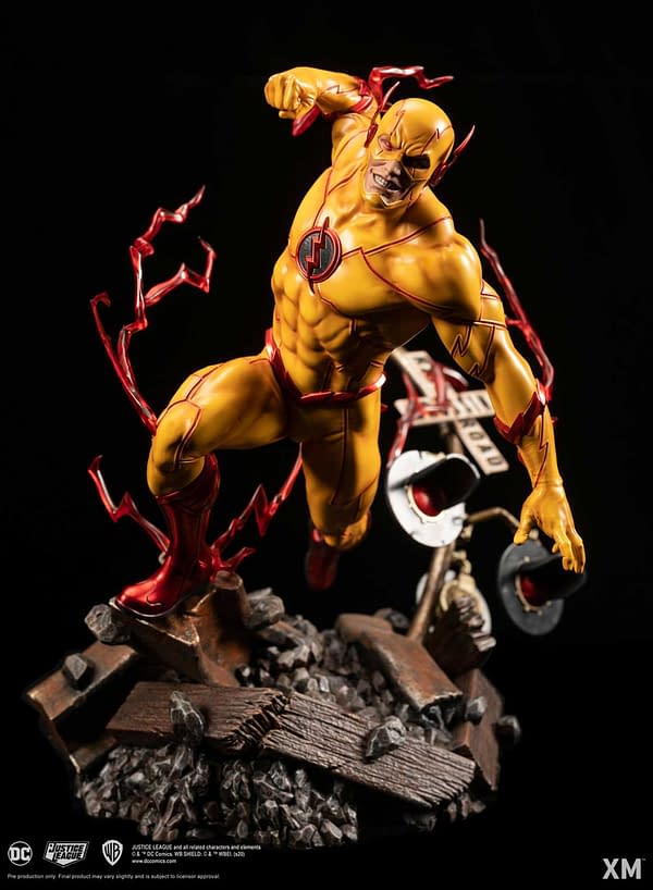 Reverse Flash Speeds Into XM Studios With New DC Rebirth Statue