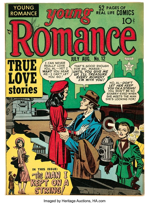 Young Romance #12 Features Simon & Kirby Cover At Heritage Auctions