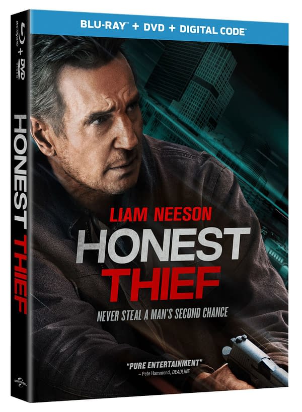 Liam Neeson Thriller Honest Thief Hits Blu-ray & Digital This Month