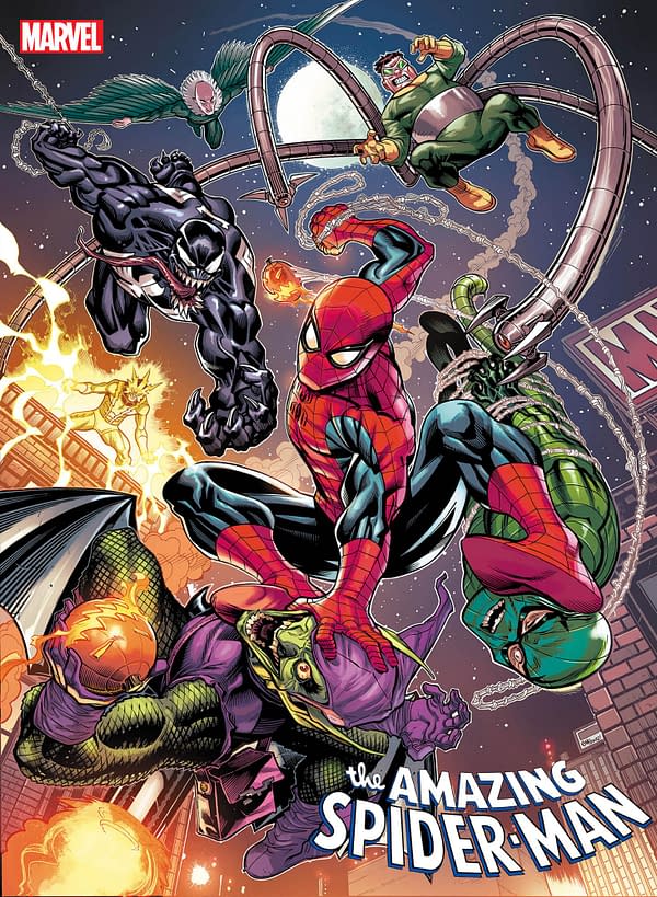 Cover image for AMAZING SPIDER-MAN 15 MCGUINNESS VARIANT [DWB]