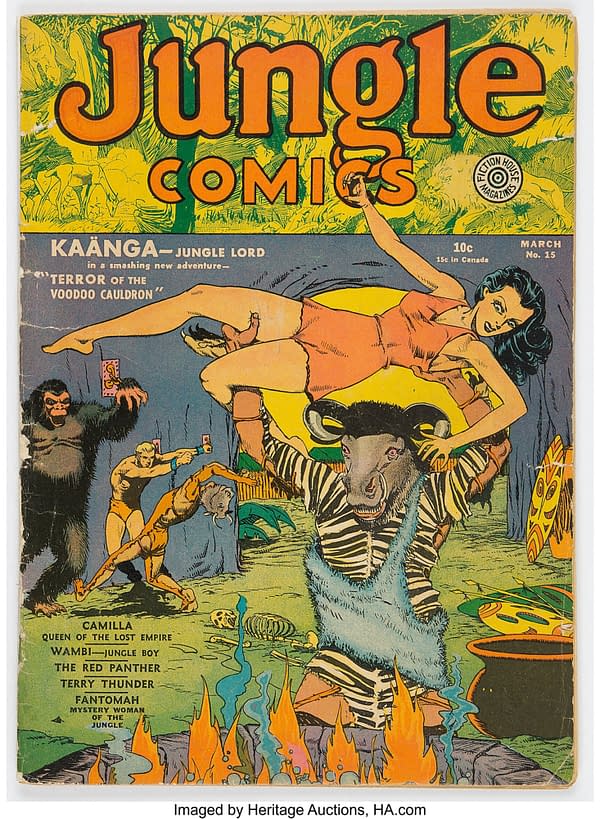 Jungle Comics #15 (Fiction House, 1941)