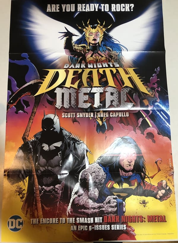 Death Metal #1 Main Cover Promotional Poster