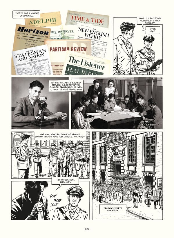 Orwell: SelfMadeHero Publishes Graphic Biography of 1984 Writer