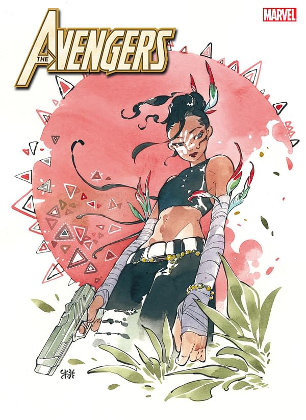 Cover image for AVENGERS 55 MOMOKO VARIANT