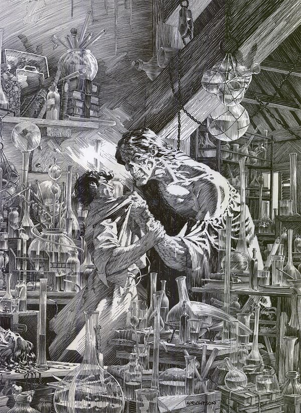 Frank Darabont Paid Over a Million &#8211; You Get a Limited Print of Bernie Wrightson's Frankenstein for $150