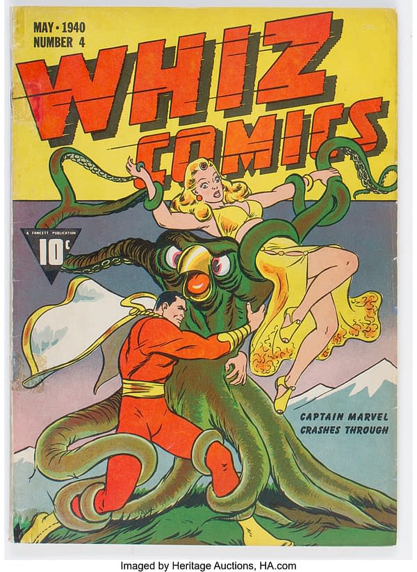 Whiz Comics #4 (Fawcett Publications, 1940)