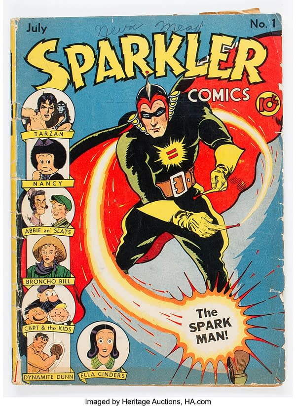 Sparkler Comics #1 (United Features Syndicate, 1940) 