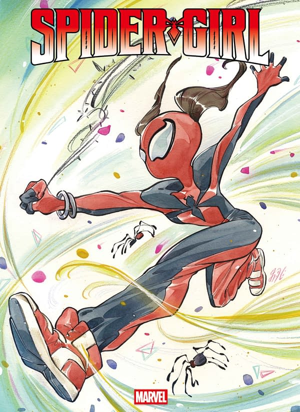 Cover image for SPIDER-GIRL #1 PEACH MOMOKO VARIANT