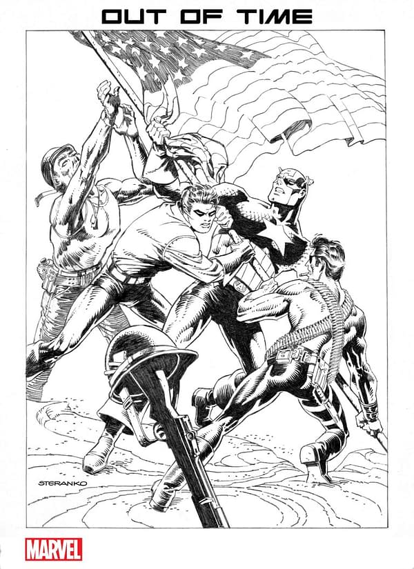 Jim Steranko, 1990s Jim Lee Cover Captain America for #700 Variants