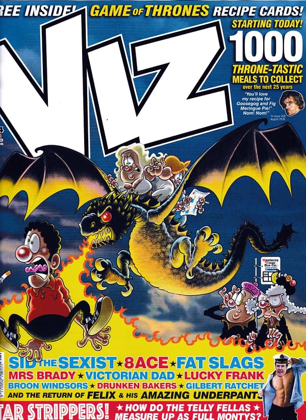 Viz Comic #284 Puts Game Of Thrones on the Cover
