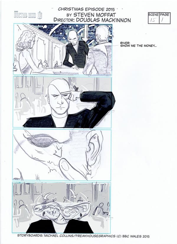 Doctor Who: The Storyboards Of The Husbands Of River Song