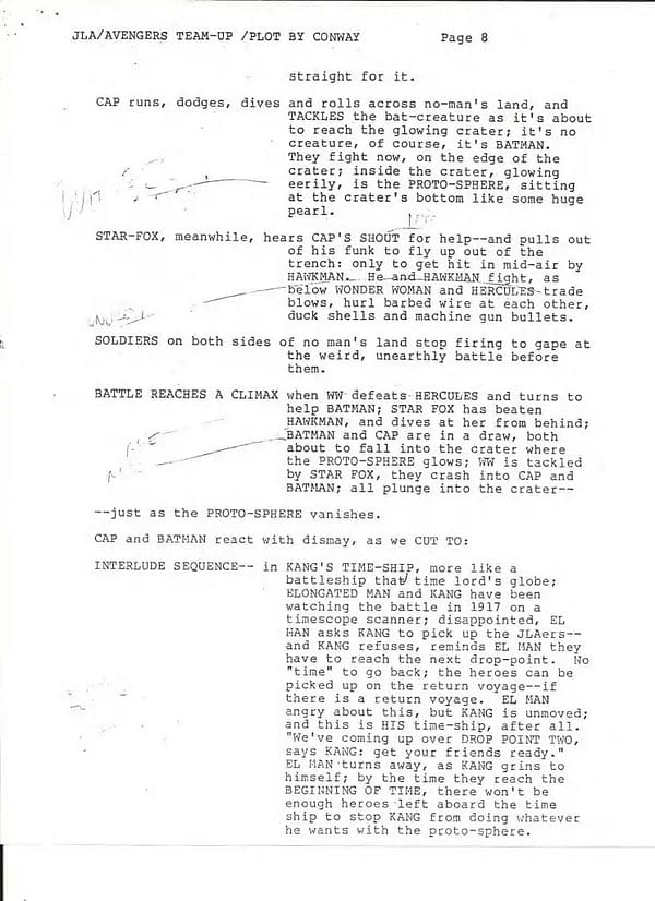 "The Plot Need Not Be The Best Possible"  Grant Morrison