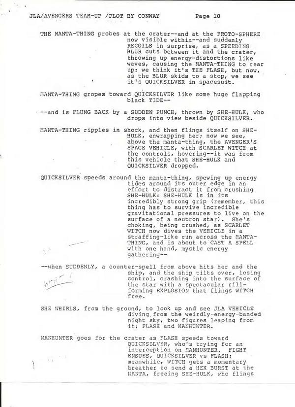 "The Plot Need Not Be The Best Possible"  Grant Morrison