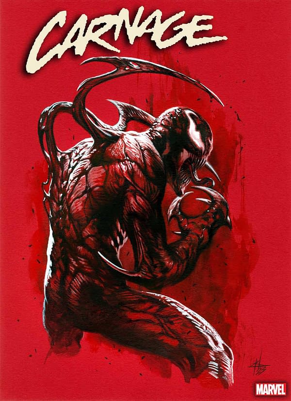 Cover image for CARNAGE 1 GABRIELE DELL'OTTO FOIL VARIANT