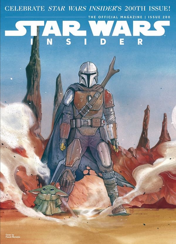 Peach Momoko Draws Mandalorian, Baby Yoda For Star Wars Insider #200