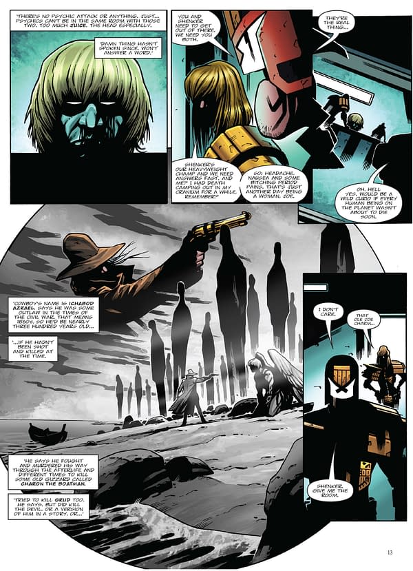 Judge Dredd: End of Days: 2000AD Previews Apocalyptic Graphic Novel