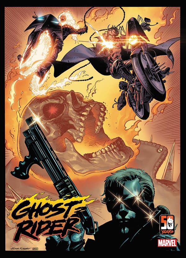 Cover image for GHOST RIDER 1 KUBERT HIDDEN GEM VARIANT