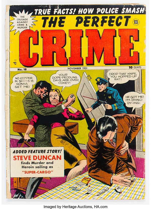 Perfect Crime #18 (Cross Publications, 1951) 