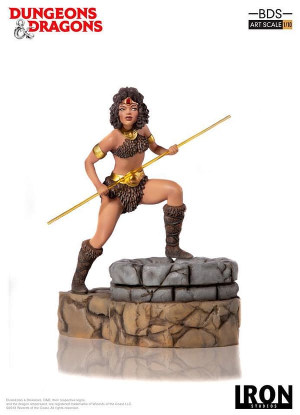Dungeons and Dragons Cartoon Diana Statue