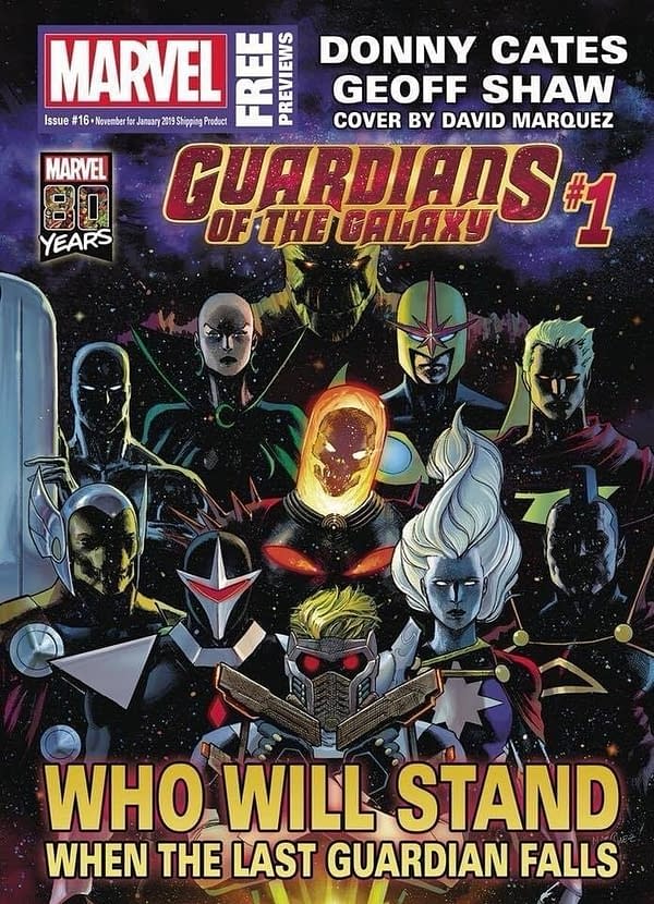 Marvel Reveals Full Lineup of Donny Cates and Geoff Shaw's Guardians of the Galaxy