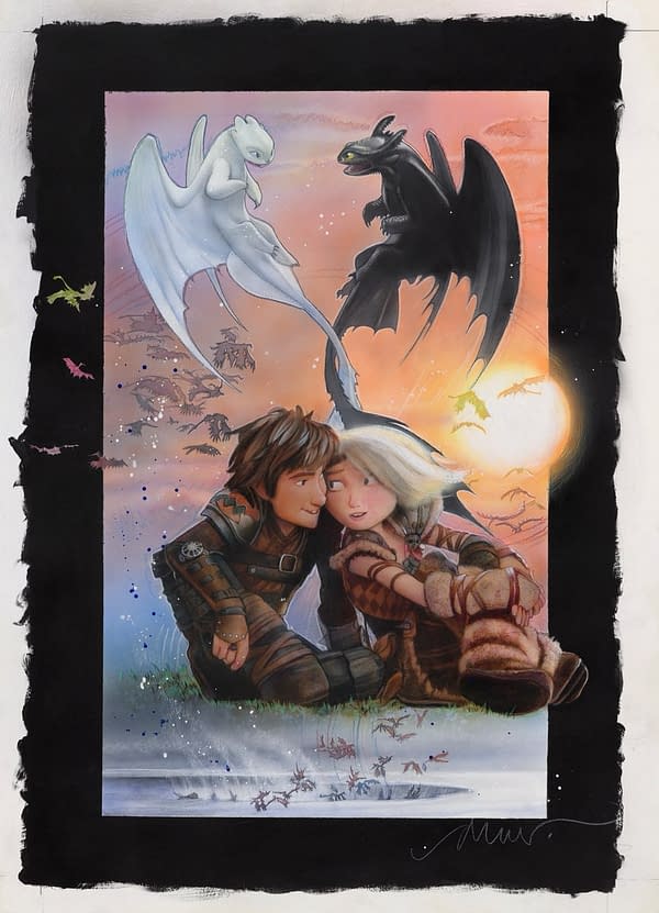 Drew Struzan out of Retirement for 'How To Train Your Dragon 3' Posters