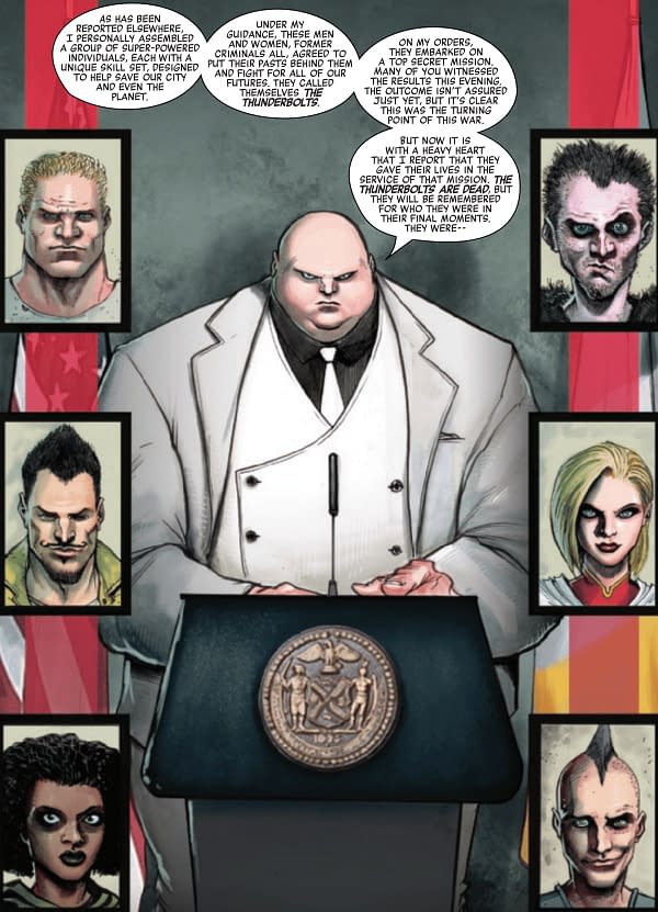 Wilson Fisk Owns The Copyright To The Thunderbolts?
