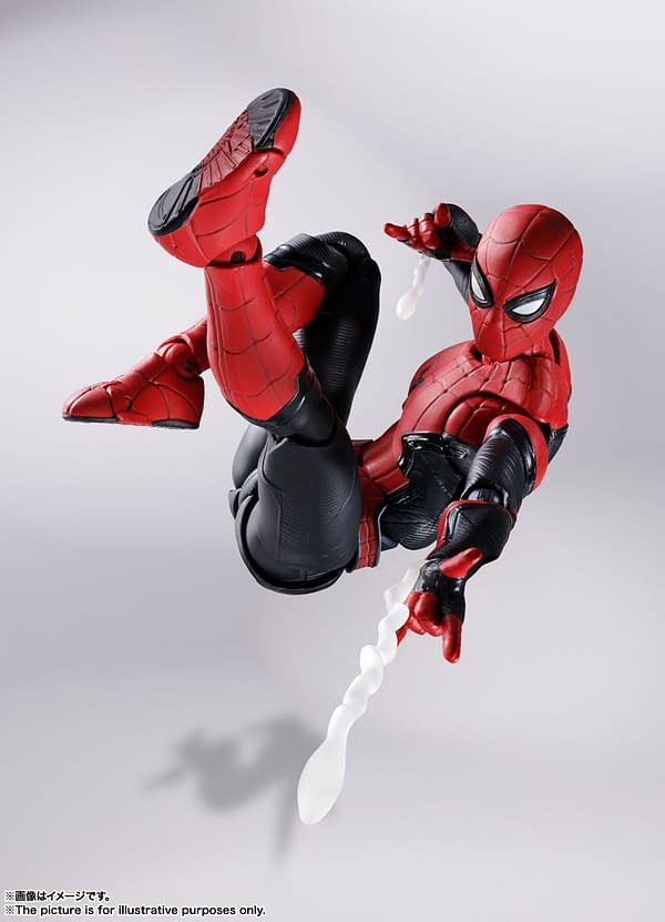 Spider-Man: No Way Home Upgraded Suit Comes To S.H. Figuarts