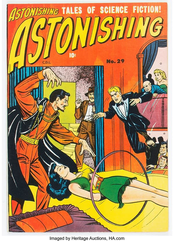 Astonishing #29 (Bell Features, 1951) featuring Marvel Boy.