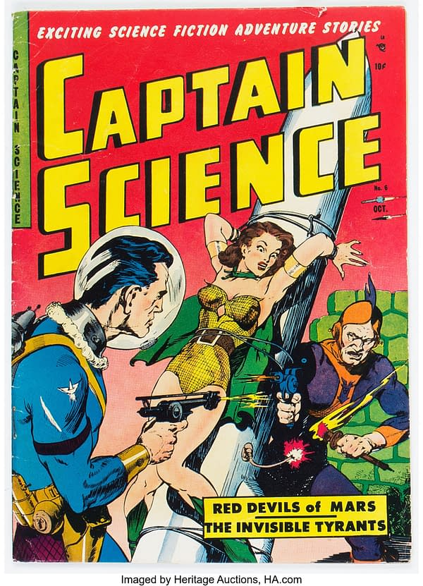 Captain Science #6 (Youthful Magazines, 1951)