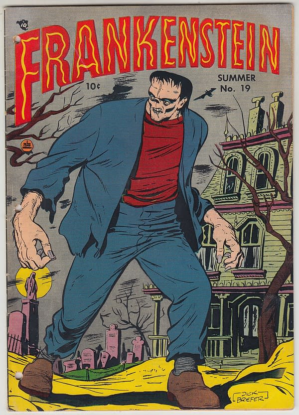 Frankenstein Comics #19 On Auction Today At ComicConnect