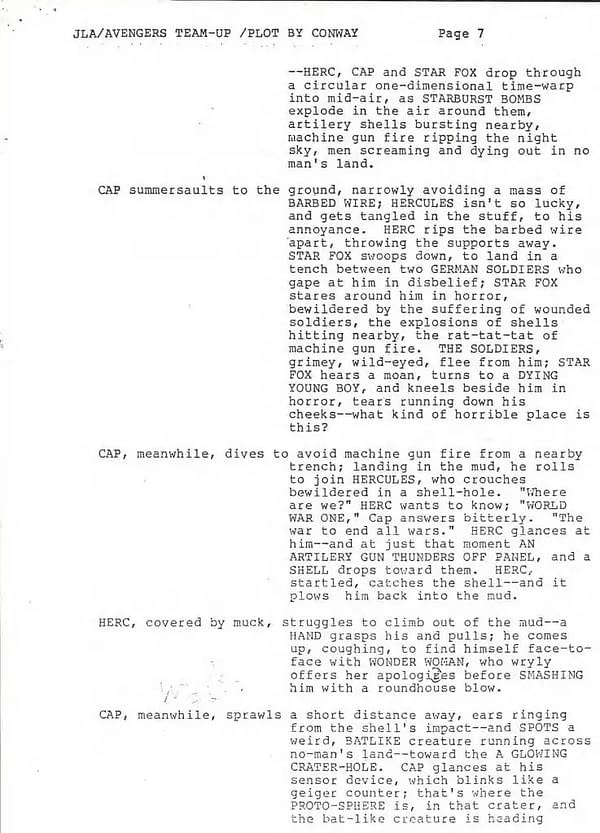 "The Plot Need Not Be The Best Possible"  Grant Morrison