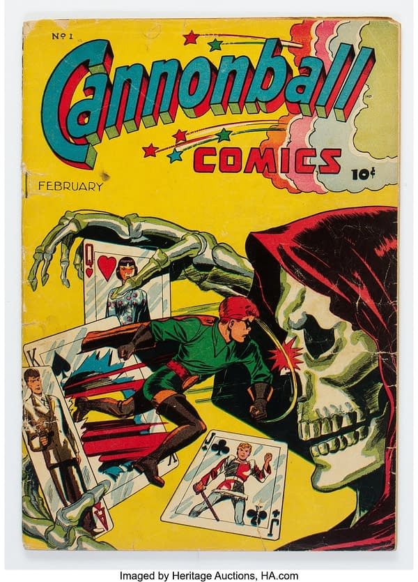 Cannonball Comics #1 (Rural Home, 1945)