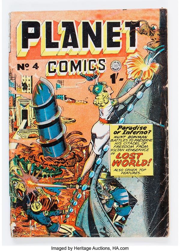 Planet Comics #4 (Locker, 1951)