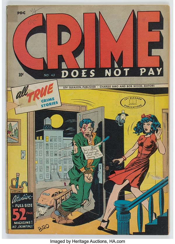 Crime Does Not Pay, But You Will At Heritage Auctions