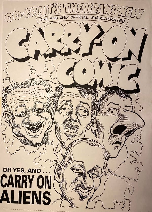 The Carry On Comic That Never Was