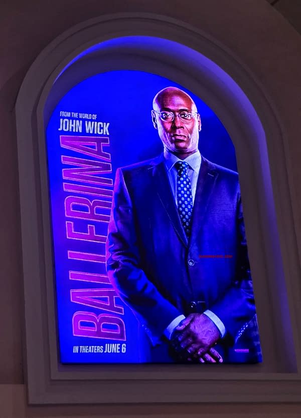 Ballerina: John Wick Spinoff Character Posters On Display At CinemaCon