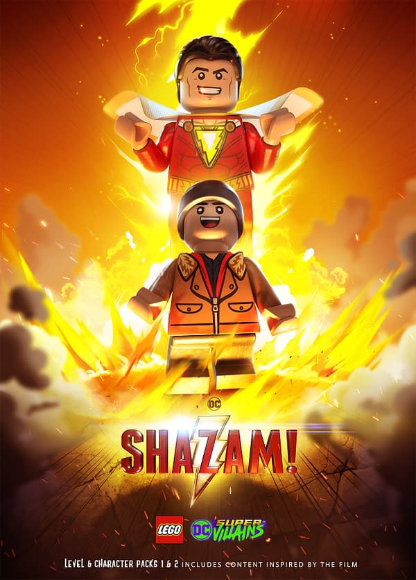 Shazam! is Headed to LEGO DC Super-Villains in Latest DLC Pack