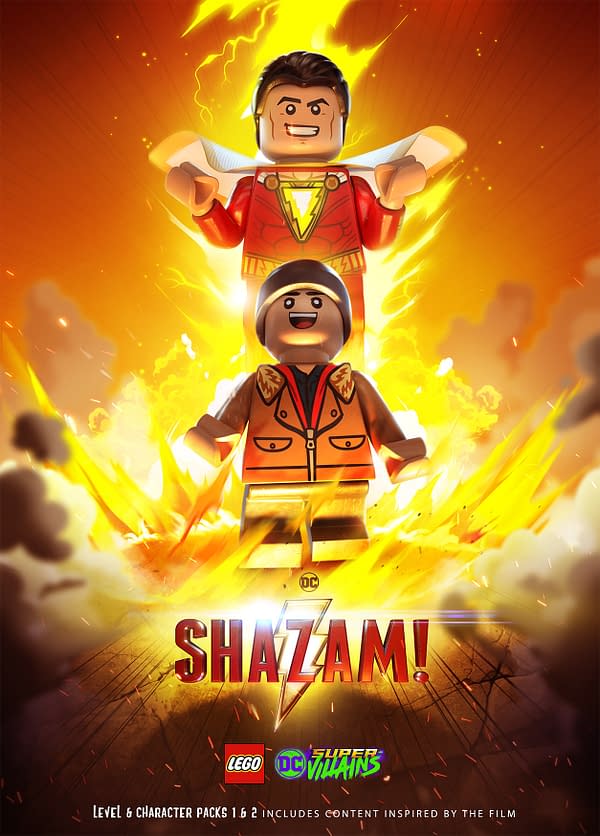 Shazam best sale lego trailer