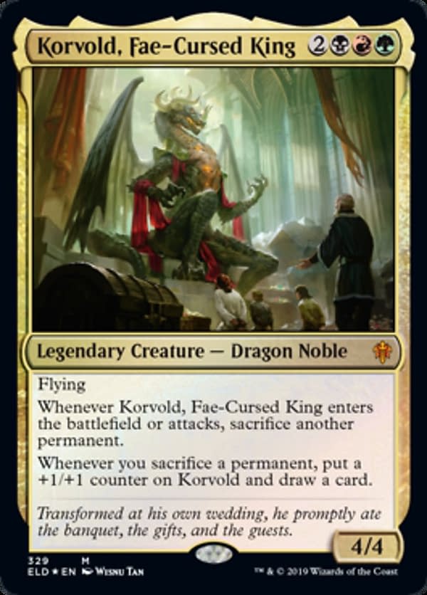 "Korvold, Fae-Cursed King" Deck Tech - "Magic: The Gathering"