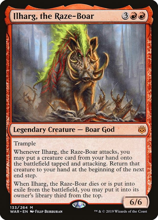 "Ilharg, the Raze-Boar" Deck Tech - "Magic: The Gathering"