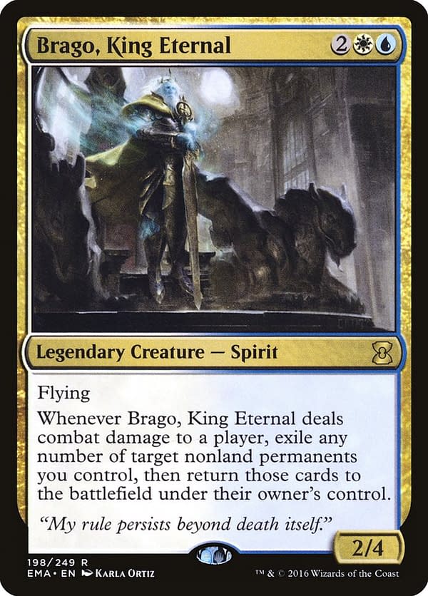 Brago King Eternal mtg card