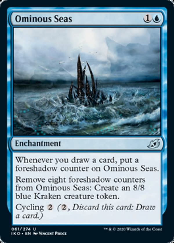 07 - Ominous Seas mtg card