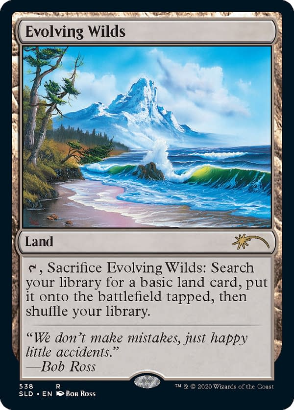 Look at this happy little land card I can sacrifice for more land. Courtesy of Wizards of the Coast.