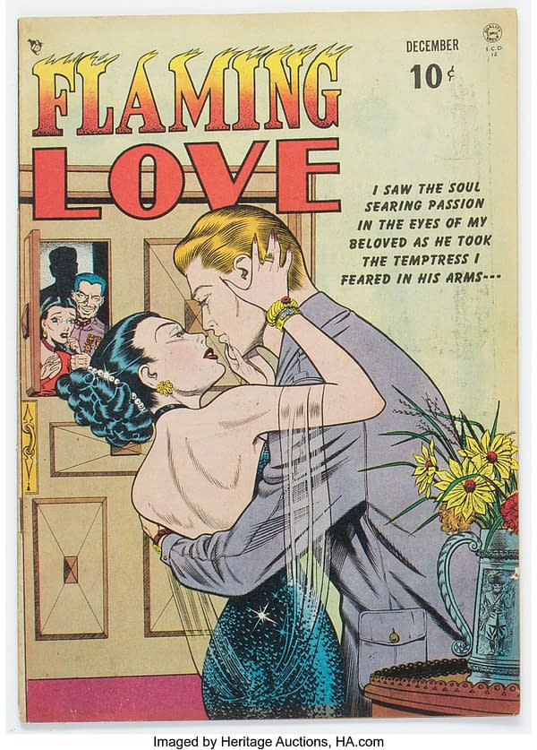 Flaming Love #1 (Quality, 1949)