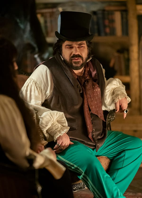 WHAT WE DO IN THE SHADOWS -- "Nouveau Théâtre des Vampires" -- Season 2, Episode 10 (Airs June 10) Pictured: Matt Berry as Laszlo. CR: Russ Martin/FX