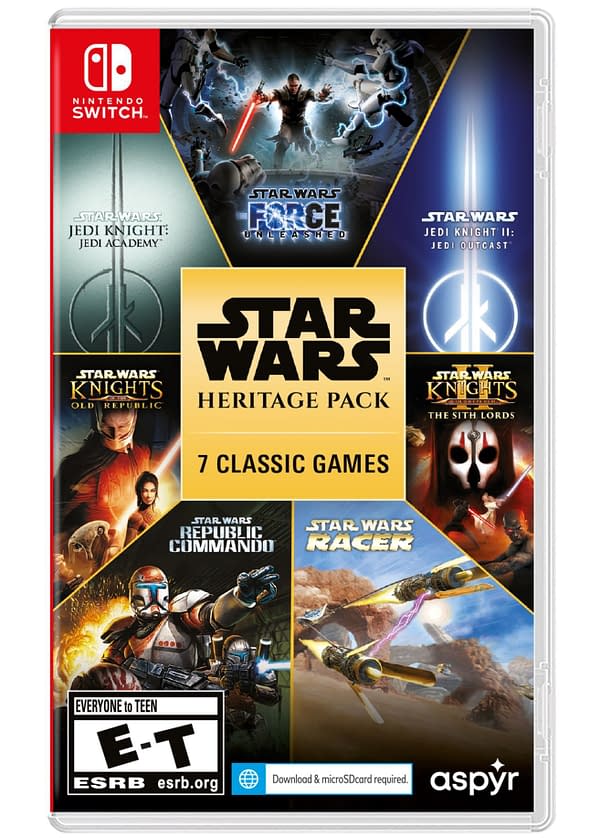 Star Wars Heritage Pack Releases Physical Edition
