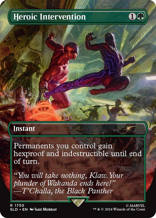 Magic: The Gathering Reveals Marvel Secret Cards at NYCC 2024