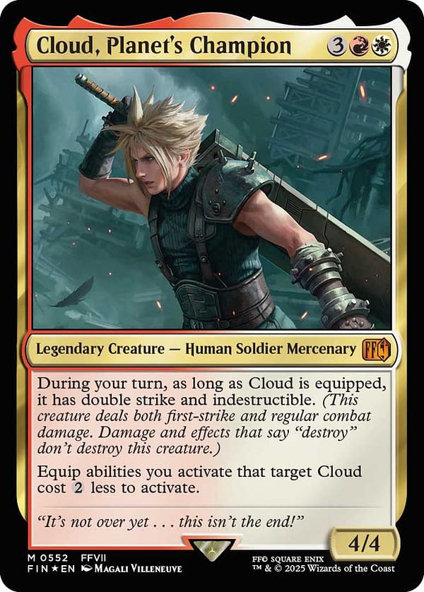 Magic: The Gathering Shows Off Several Final Fantasy Cards